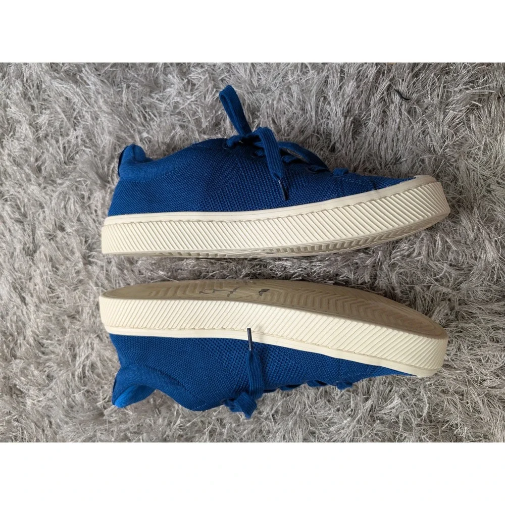 Cariuma IBI Low Royal Blue Knit Sneakers 300608U10M Mens 9 Womens 10.5